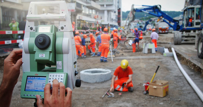 Mensuration de chantier