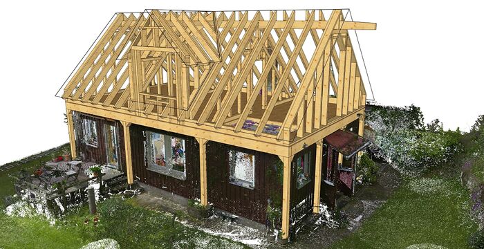 Innovativer Einsatz im Holzbau