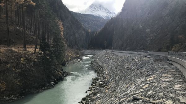 Wasserkraftwerk im Oberen Inntal Wasserkraftwerk im Oberen Inntal
