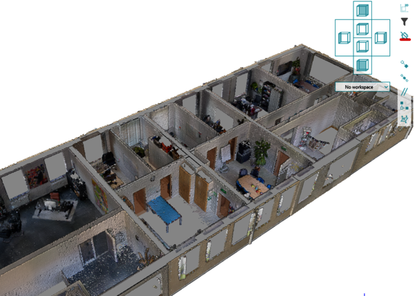 Ebenfalls neu in Version 2024.3: Geschoß-Filter für BIM-Elemente