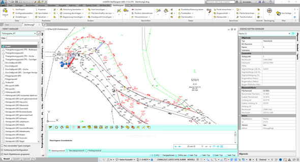 Screenshot rmDATA GeoDesigner