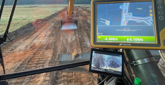 Von Pflasterung bis Baggersteuerung: GeoMapper im Einsatz