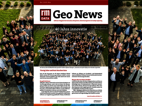 Firmenmagazin GeoNews, Ausgabe 1/2025, erschienen